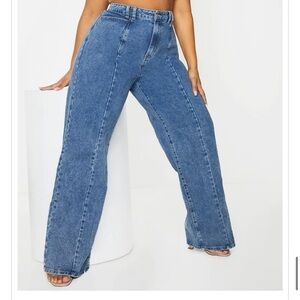PrettyLittle Thing Wide Leg Jeans